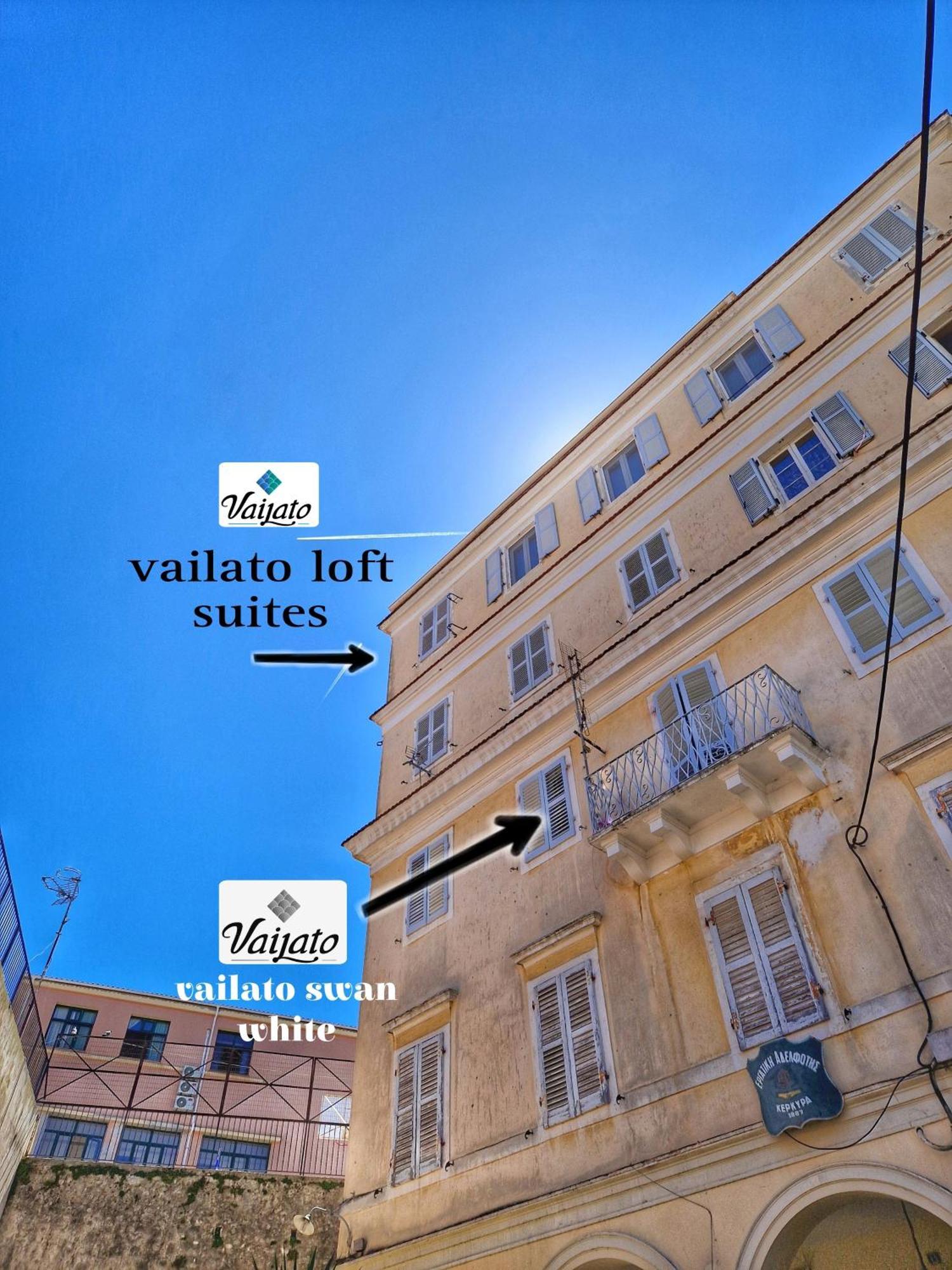 Vailato Swan White Suite Corfu  Kültér fotó